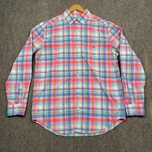 Vineyard Vines Mens Classic Fit Tucker Plaid Button Down Shirt Medium